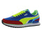 PUMA Future Rider Double Raceway Puma Royal/High-Risk Red/Yellow Alert 9.5 D (M) - SoldSneaker