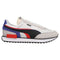 PUMA Future Rider Double ST Puma White/Pink Lady/Scuba Blue 8.5 B (M) - SoldSneaker