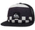 Quiksilver Surfing Checker- Boardies Everyday Trucker Style Hat Skateboarding Cap (Black/Grey/Silver) - SoldSneaker