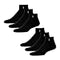 Ralph Lauren Polo Classic Sport 6 Pack half Cushioned sole Men's Socks (Black with Silver Horse) - SoldSneaker