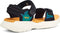 Teva Men's Zymic Sandal, Black/Sunflower, 12 - SoldSneaker