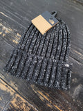 The North Face Chunky Rib TNF Black Heather Beanie Hat One Size - SoldSneaker