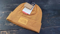 The North Face Dock Worker Recycled Wheat Yellow Brown Beanie Size One - SoldSneaker