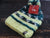 The North Face Nanny Knit Rave Green/Teal Knit Cable Beanie Hat OS - SoldSneaker