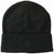 Timberland Men's Cuffed Beanie with Embroidered Logo, Black, One Size - SoldSneaker