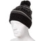 Timberland Men's Logo Cuffed Beanie with Pom, Black, One Size - SoldSneaker