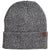 Timberland Men's Marled Cuffed Beanie Watch Hat Black/Grey - SoldSneaker