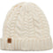 Timberland Women`s Cable Knit Faux Fur Lined Cuff Beanie (White(T101130C-130), One Size) - SoldSneaker