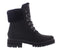 Timberland Women's Courmayeur Valley WP 6in with Shearling, Black Nubuck, 8 M US - SoldSneaker