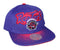 Toronto Raptors Paint Snapback Adjustable Hat Cap - Purple - SoldSneaker
