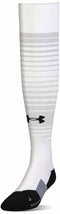 Under Armour Adult Global Performance Over The Calf Socks, 1-pair , White/Glacier Gray , Large - SoldSneaker