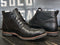 Used Timberland Kendrick Waterproof Chukka Black Full Grain Leather Shoes Men 10 - SoldSneaker