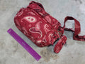 Vera Bradley Quilted Red Paisley Phone Case Purse Shoulder Hand Bag - SoldSneaker