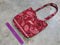 Vera Bradley Quilted Red Paisley Snap Close Purse Shoulder Hand Bag - SoldSneaker