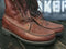 Vintage Red Wing Dark Brown Leather Moc-Toe Tall Boot Men 10.5 D - SoldSneaker